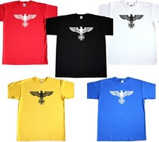 Shirt T-Shirt Eisernes Kreuz Reichsadler Deutschland Deutsches Reich Wehrmacht