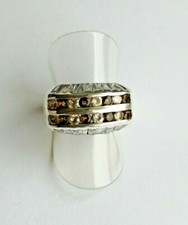 Designer ring mit citrin - ring, +