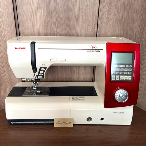 Janome memory craft 7700 - janome,