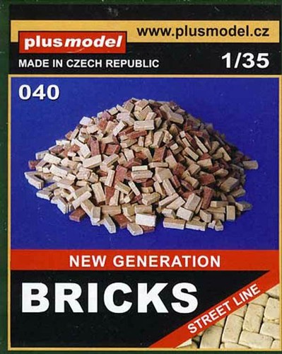 Plus model diorama - plus, brick