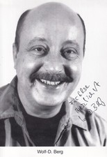 Wolf-Dietrich Berg z.B. "Edel & Starck" "Hausmeister Krause" - original signiert