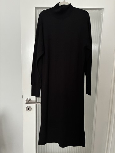 Strickkleid schwarz von cos - strickkleid,