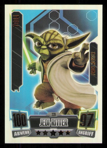 Yoda force attax star - yoda,