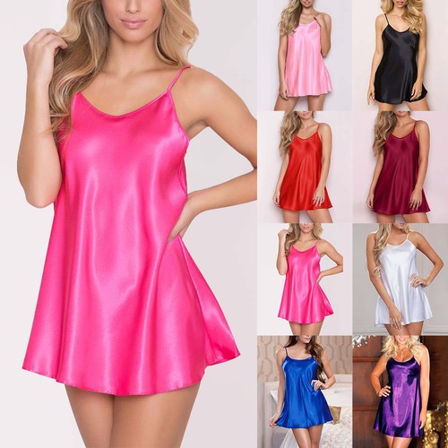 Damen satin nachtwäsche - damen,