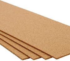 Boxed Packung Mit 4 Hochdichten Korkrollen - 915Mm X 305Mm - 3Mm Dick - T48 Post