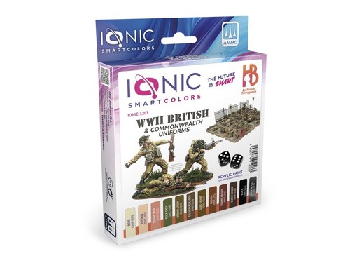 Ionic acrylfarben set wwii - ionic,