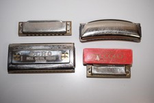 4x Hohner Mundharmonika Unsere
