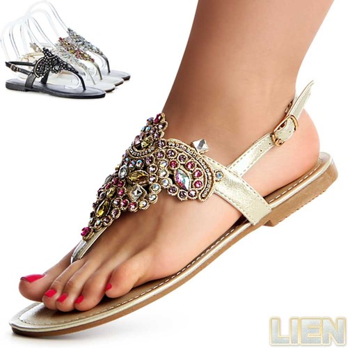 Damenschuhe glitzer sandalen - damenschuhe,