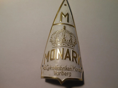Monark steuerkopfschild - monark,