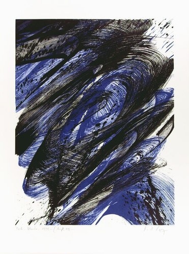 Götz lithografie blonto - k., o.
