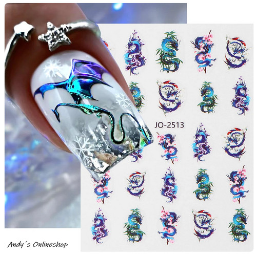 Nagel design nagelfolie - 3d, art