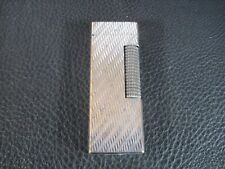 Dunhill Rollagas Feuerzeug Lighter Silber Komplett Überholt Garantie