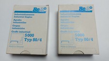 BeA Klammern Tackerklammer 80-04,   2xPakete  10.000 Stück