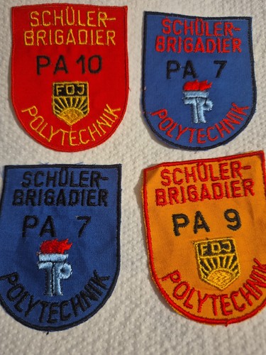 Ddr aufnäher fdj und - und, pioniere