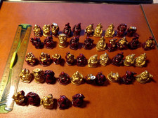 Konvolut 45 Mini-Buddhas aus
