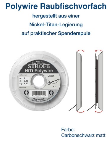 Stroft niti polywire und - niti, 2m