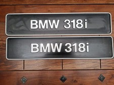Bmw 318i Showroom Kennzeichen,Typenkennzeichen,Verkaufsraum Schilder