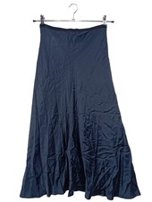 STRENESSE Midirock Damen Rock Gr. DE 34 blau Elegant