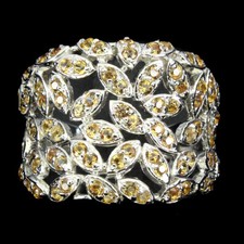 925 Sterlingsilber Ring Saphir