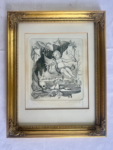 Lithographie totenkopf natura - totenkopf,