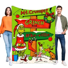Gemütliche Grinch Decke