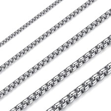 Edelstahl Kette Herren Damen