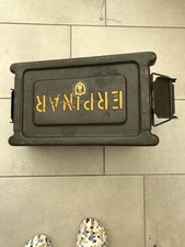 BUNDESWEHR MUNITIONSKISTE DM ARMY NATO BW MUNKISTE METALL KISTE WASSERDICHTS