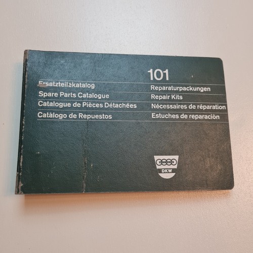 Dkw ersatzteilekatalog f101 - dkw,