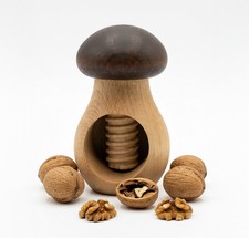 Holz Nussknacker Pilz Buche