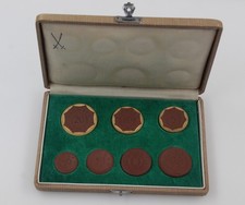 7x Notgeld Porzellan Sachsen