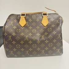 Louis Vuitton Speedy Tasche Inkl Rechnung Handtasche Damier Azur