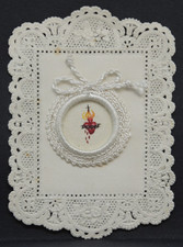 Spitzenbild  HL. HERZ JESU