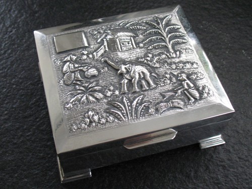 Zigarettendose silber 925 - zigarettendose,