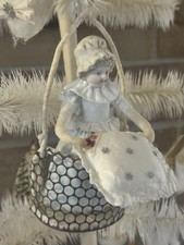 Wattefigur Märchen  für Federbaum,Frau Holle,Shabby,Vintage Brocante,handmade