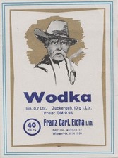 DDR Spirituosen Etikette Franz