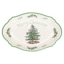 Schale oval Merry Christmas
