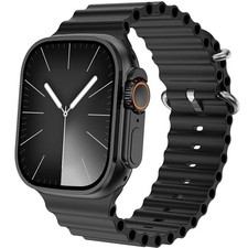 Smart Watch HK Ultra 3 – Bluetooth Anruf, Touchscreen, App Control, Schwarz ✅