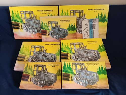 Ddr metallbaukasten konvolut - ddr,