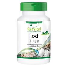 Jod 150µg - 180 Tabletten |