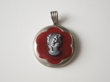 Anhänger Rund Email