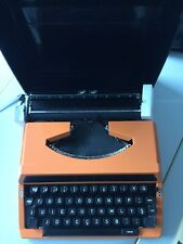 Schreibmaschine SilverReed SR200 - Orange - türkische Tastatur - im Koffer