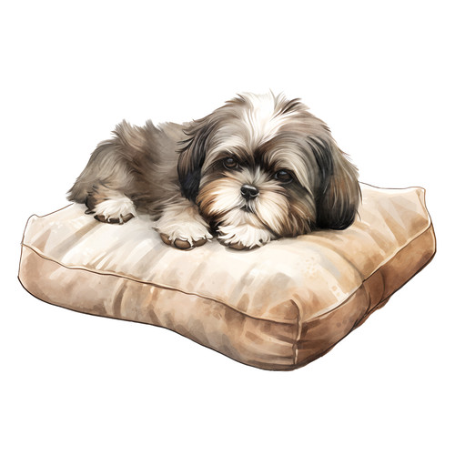 Shih tzu auto - auto, hunde
