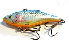 Rapala Rattlin´ Rap Wobbler, Lipless Crankbait, Kunstköder, 8 cm, Sinking