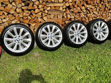 4 Originale BMW-Alufelgen Styling 415 8x18 ET34 für BMW F30 F34 F36  6796248