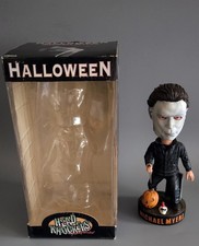 NECA Head Knockers Halloween Michael Myers Bobblehead 2004 + Box 20cm Wackelkopf