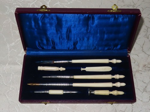 Antikes art deco schreibset - antikes,
