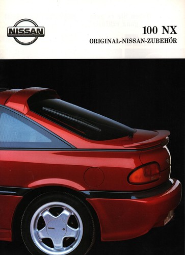 Prospekt nissan 100 - prospekt, nx