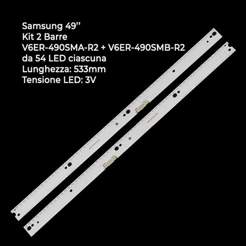 Kit barres bandes 58 - kit,