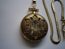 Mechanische Skelett Taschenuhr