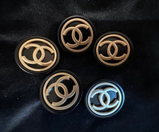 5 Chanel Knöpfe, 25 mm